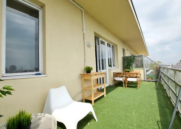 דירה Standard By Hi5 - Incredible View With Terrace בודפשט